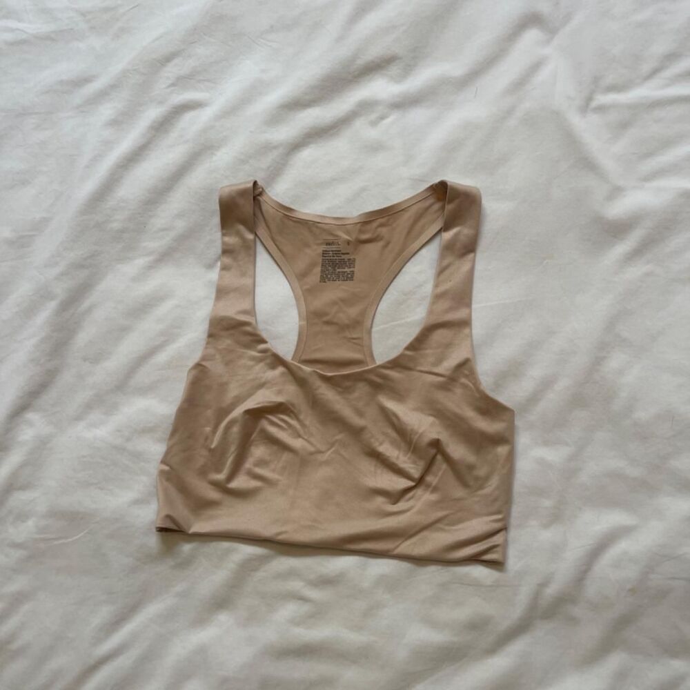 Auden Nude Racerback Bralette Crop Top
Soft...